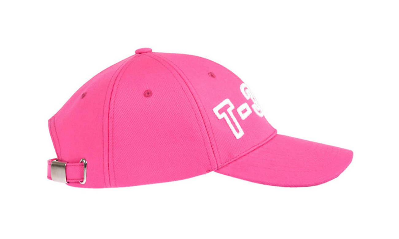 Basecaps T-300 Pink Seitlich Links