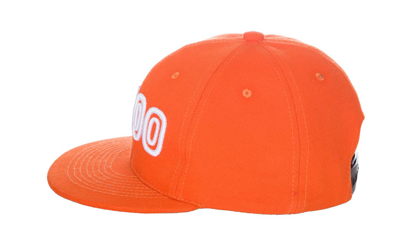 Hip-Hop Caps T-400 Orange Seitlich Rechts
