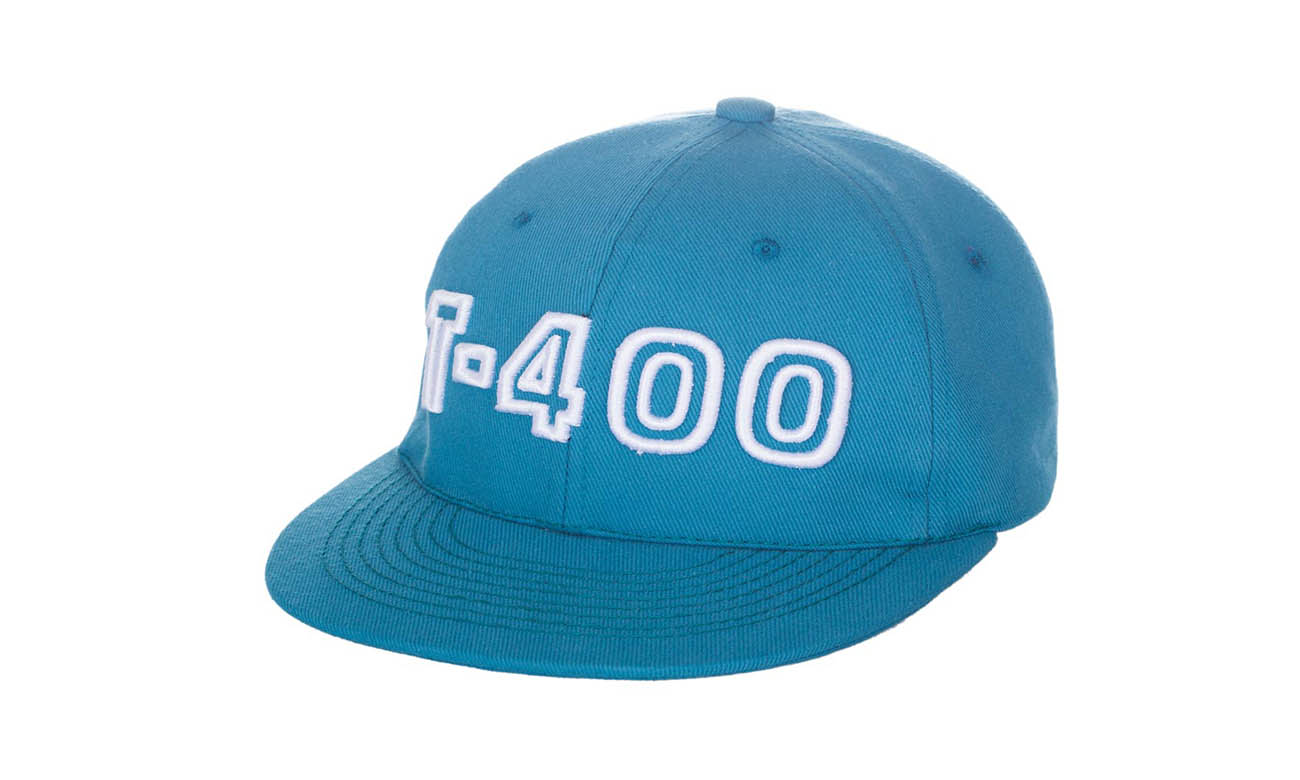 Hip-Hop Caps T-400 Petrol Vorne Rechts