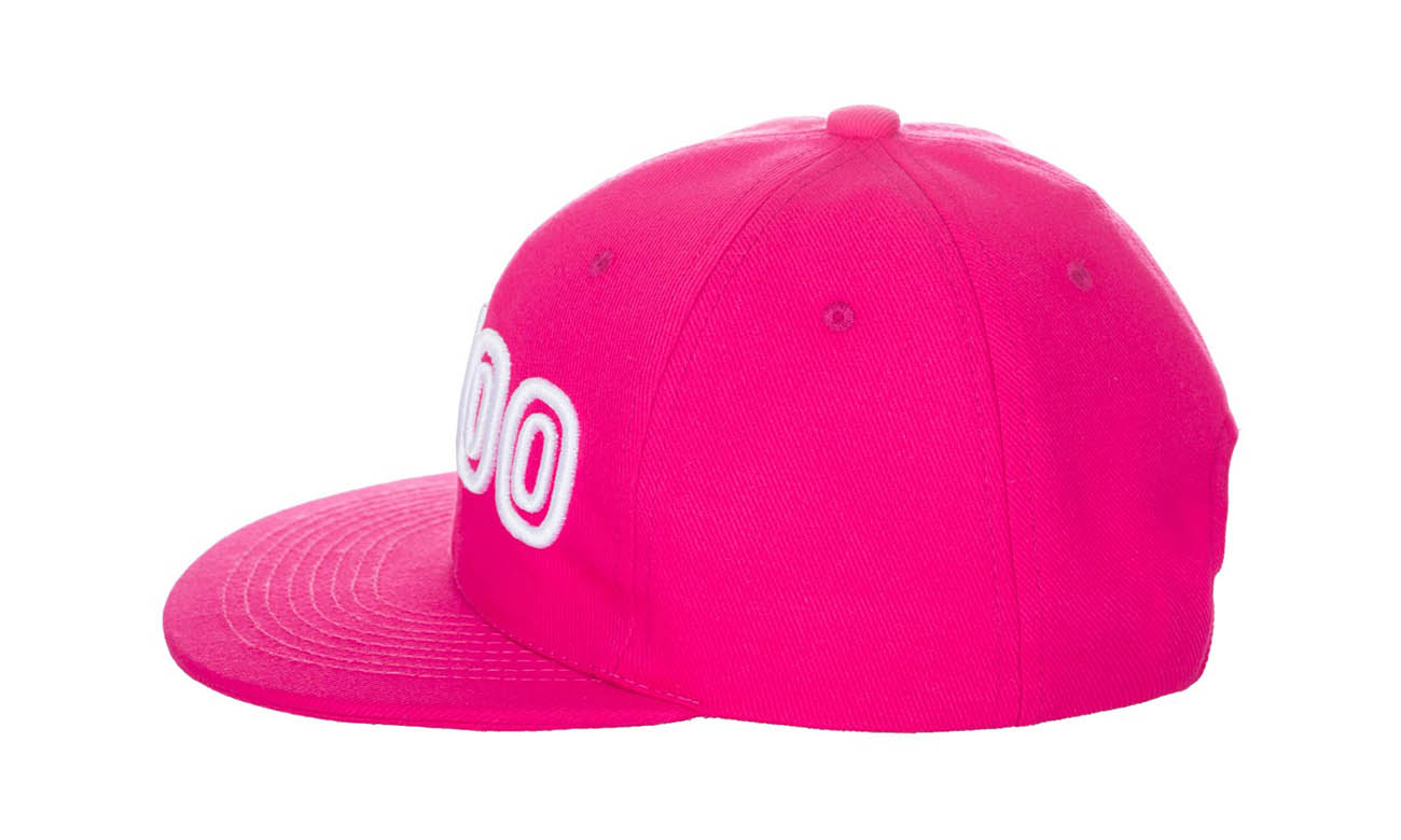 Hip-Hop Caps T-400 Pink Seitlich Rechts