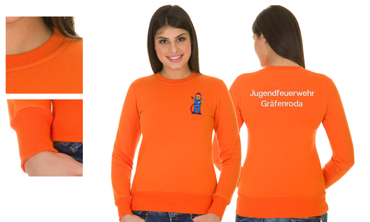 Sweat-Shirts ST-330 Orange Damen