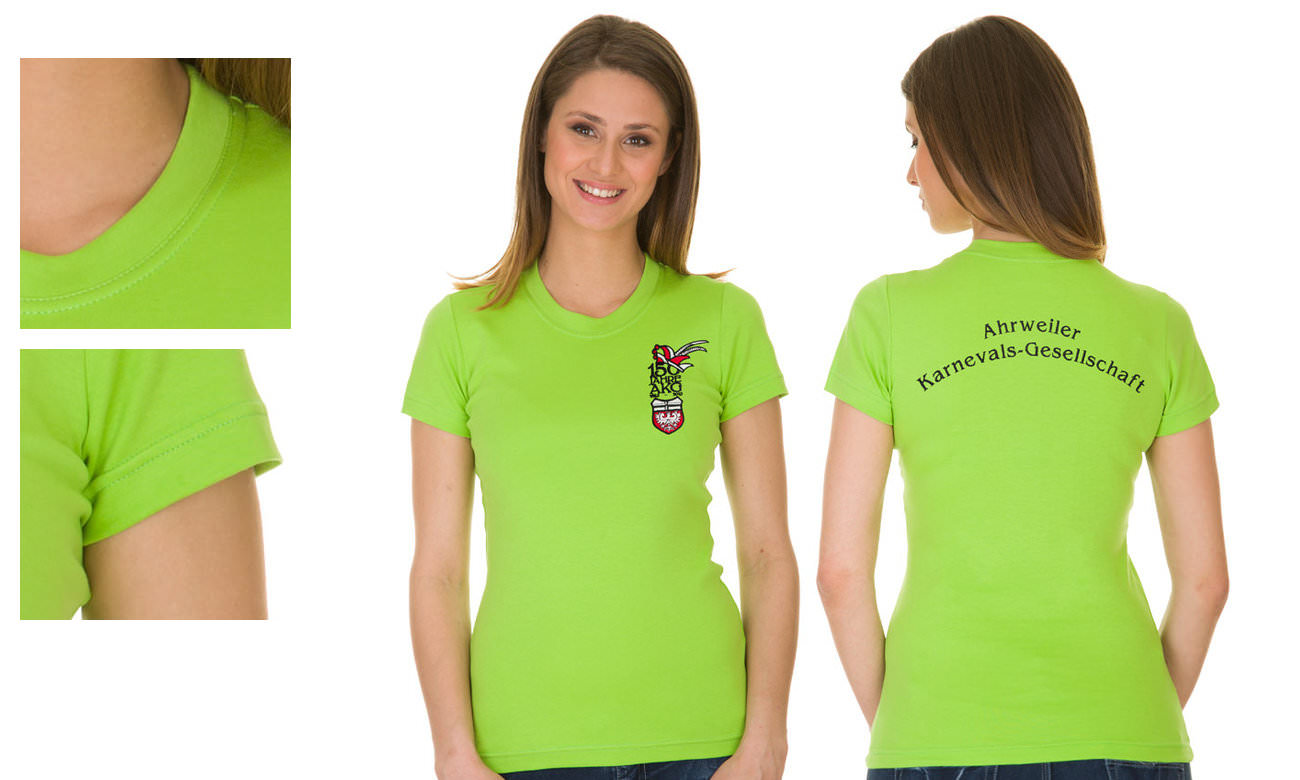 T-Shirts Standard ST-100 Apfelgrün Damen