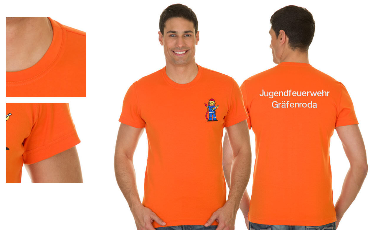 T-Shirts Standard ST-100 Orange Herren