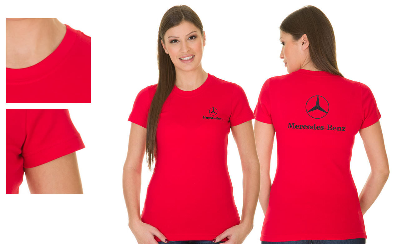 T-Shirts Standard ST-100 Rot Damen