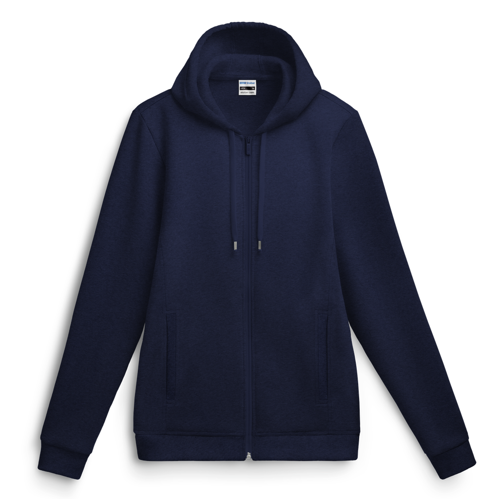 Kapuzen-Sweatjacke meliert # ST-365