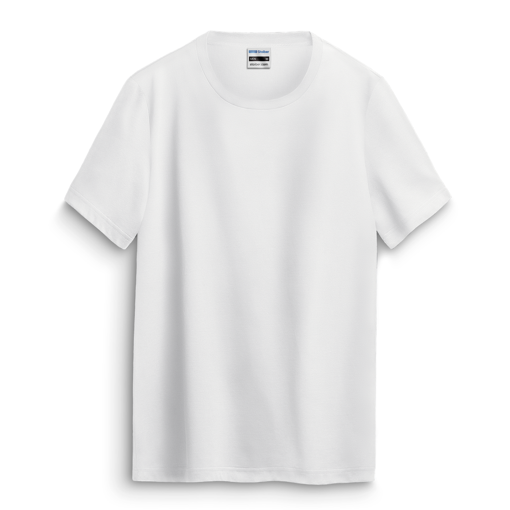 T-Shirt aus Baumwolle mit Elasthan # ST-156