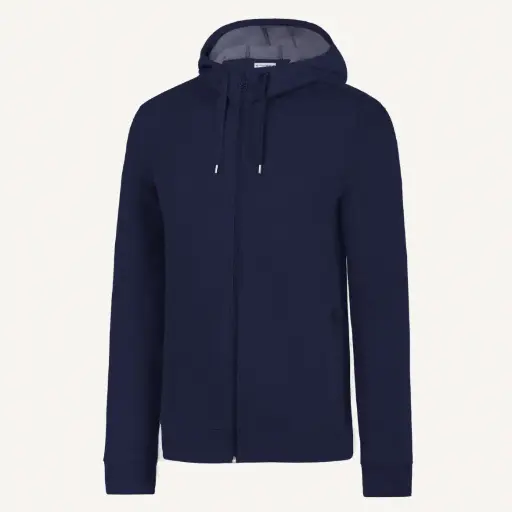Kapuzen-Sweatjacke meliert # ST-325