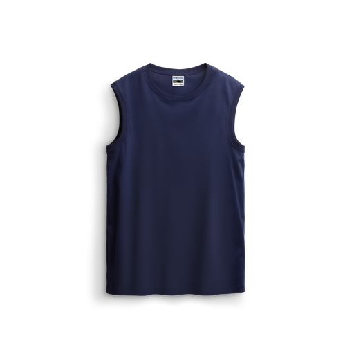 Ärmelloses T-Shirt aus Premium-Baumwolle # ST-155