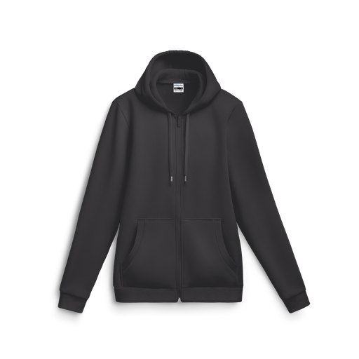 Kapuzen-Sweatjacke mit Elasthan # ST-361