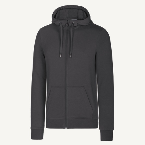 Kapuzen-Sweatjacke mit Elasthan # ST-361